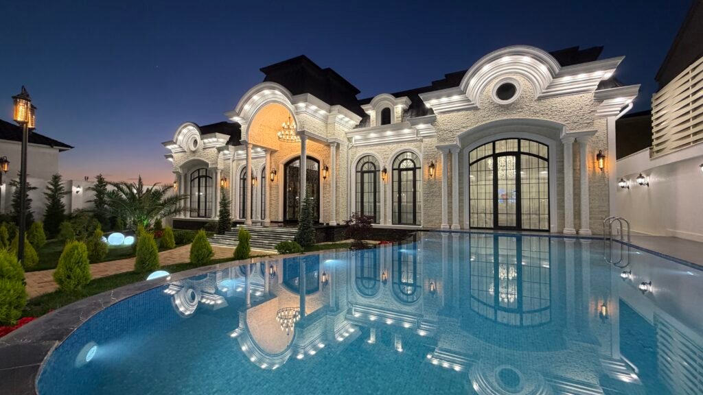 Shuvelanda 10.5 sotda Super Premium Neoklassik Villa Satilir